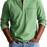 Ellis™ - Vintage Henley Shirt
