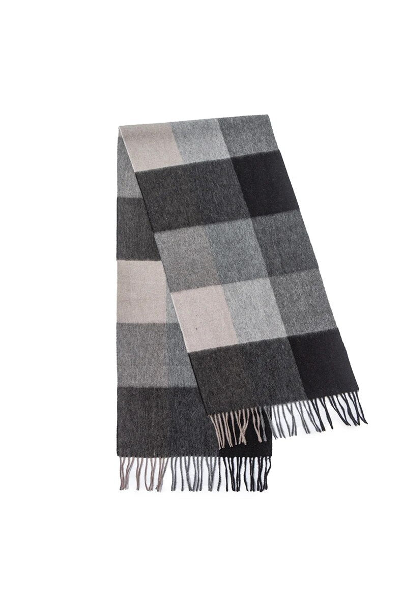 Luxus-Wollschal | warmer langer Schal