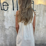 Macy™ - Bequemes Baumwoll- und Leinen-Sommerkleid