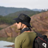 Wasserabweisender Outdoor-Bucket Hat mit UV-Schutz UPF 50+