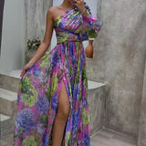 Whitney | Schickes Fließendes Schulterkleid für Sommeranlässe
