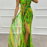 Elena | Lebhaftes Maxikleid