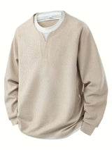 Wilbert™ - Alltags-Langarmshirt mit Lagenlook