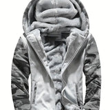 Noah - Warme Herren Fleecejacke Mit Kapuze