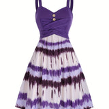 Gisele™ - Bequemes ärmelloses Sommerkleid mit Batikmuster