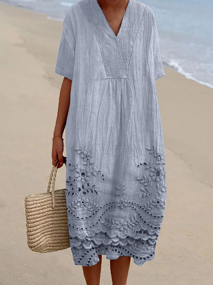 Evessa™ - Sommer Gedrucktes Kleid