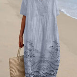 Evessa™ - Sommer Gedrucktes Kleid