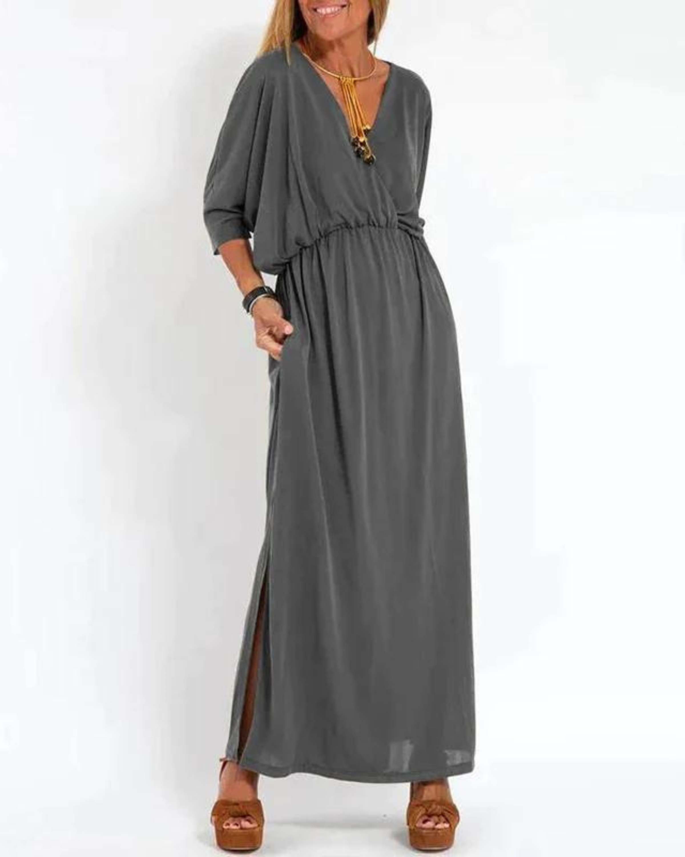 Lani™ - Langes vintage Kleid