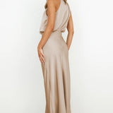 Carlina | Damen Ärmelloses Maxikleid