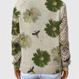 Deborah™ - Lässiger Floral-Pullover