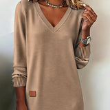 Carmen™ - Pulloverkleid mit V-Ausschnitt