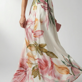 Amiel | Leichtes Blumenkleid Maxi