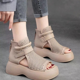 Federica™ - Zeitlose Leder-Orthopädische Sandalen