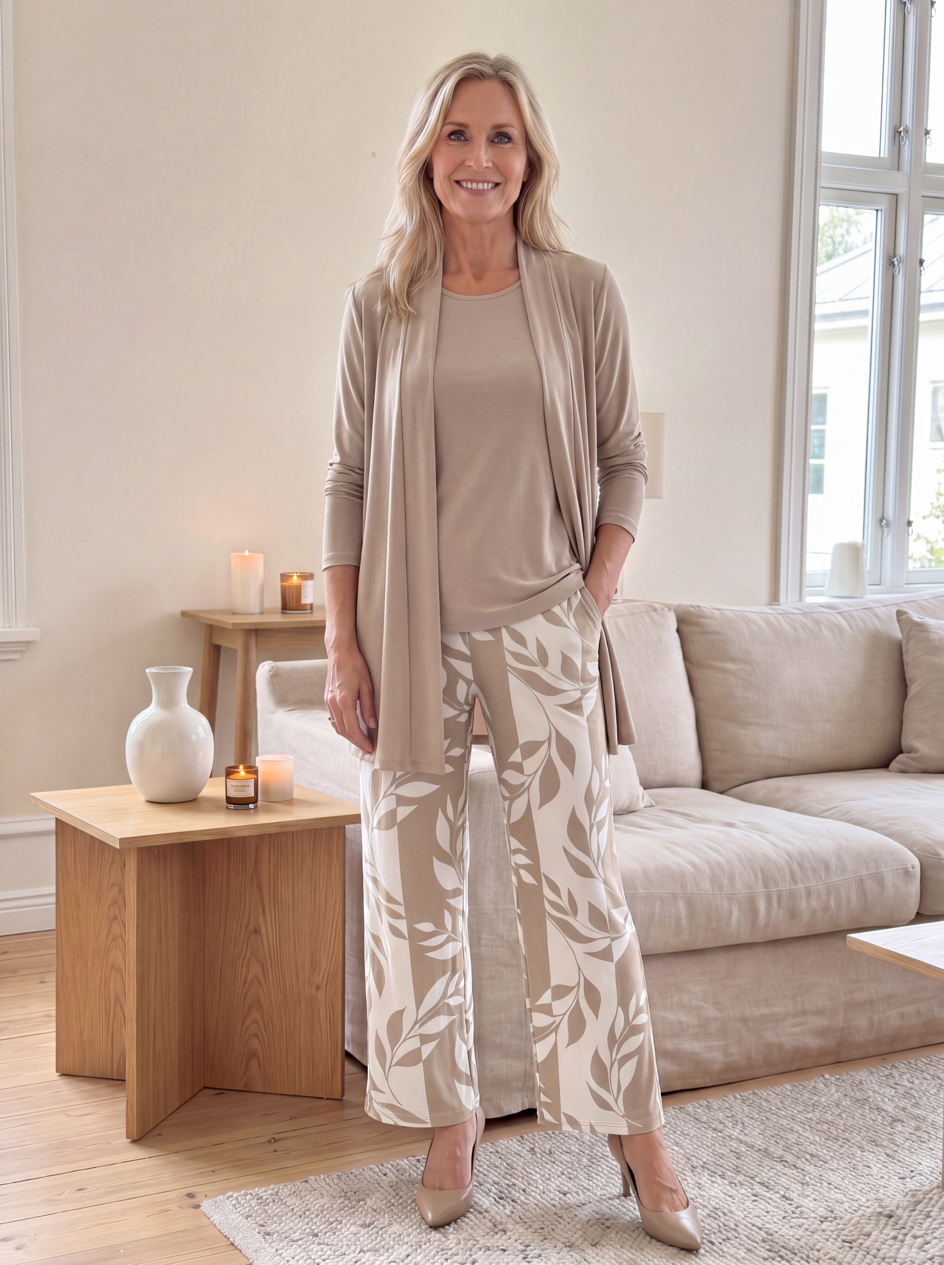 Soraya | Lässiges Frühlings-Drei-Teile-Set
