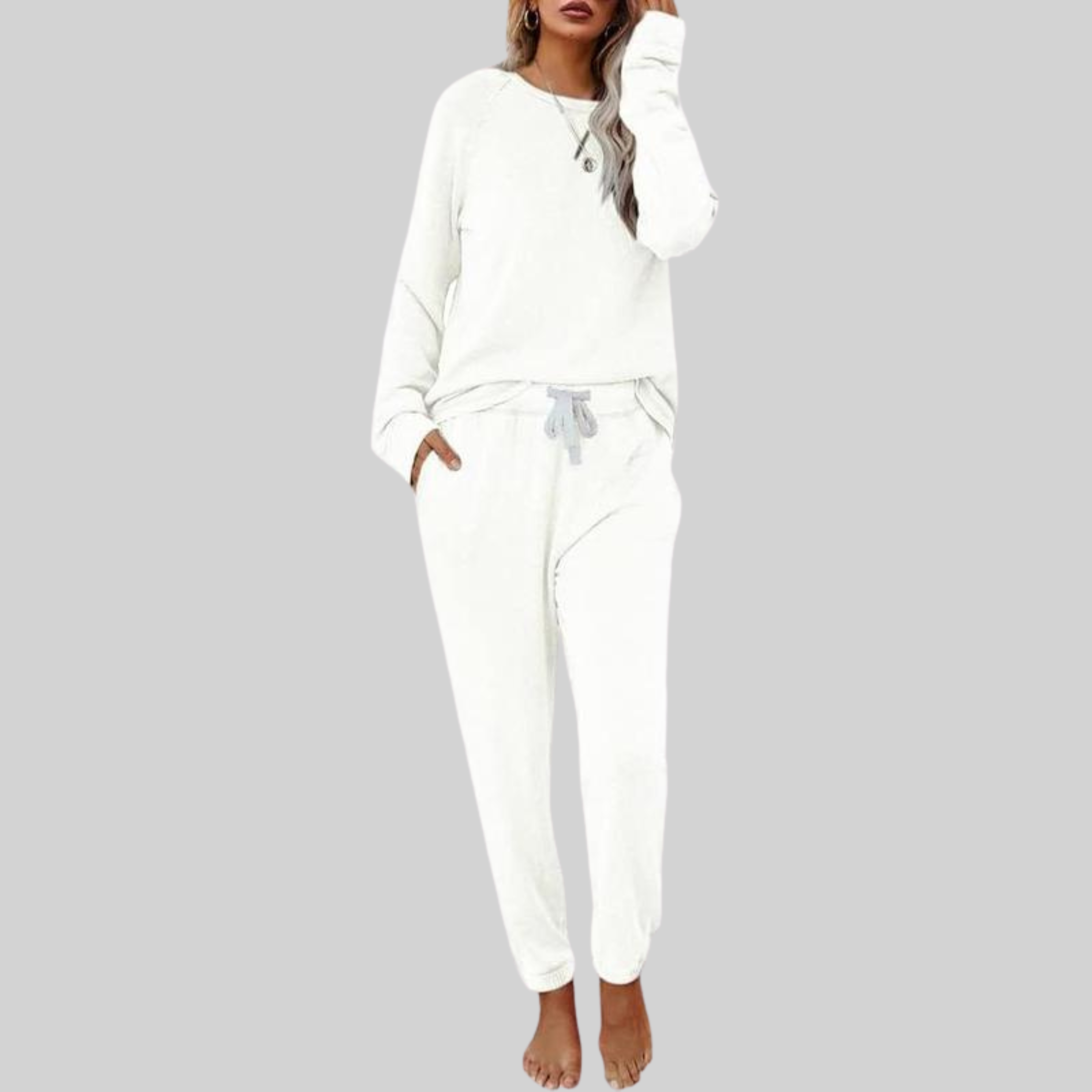Josie™ - Lässiges Langarm- und Sweatpants-Set