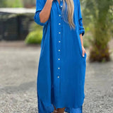 Bianca™ - Bequemes italienisches Baumwollkleid