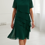 Linda | Elegantes Komfort-Rüschendress