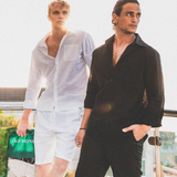 Lorenzo - Leinen Sommer Shorts
