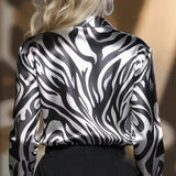 Maeve™ - Elegantes bedrucktes Hemd