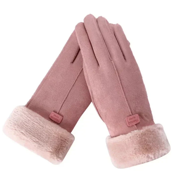 Warme Handschuhe mit Touchscreen