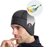 Winter-Fietsmütze mit Aussparung für Brille