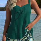 Clara™ – Elegantes Floral Tankini Set