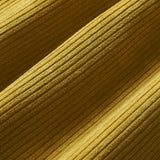 Herren Corduroy Langarmhemd mit halber Knopfleiste