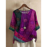 Valarie - Farbenfrohes Bohemian-Top