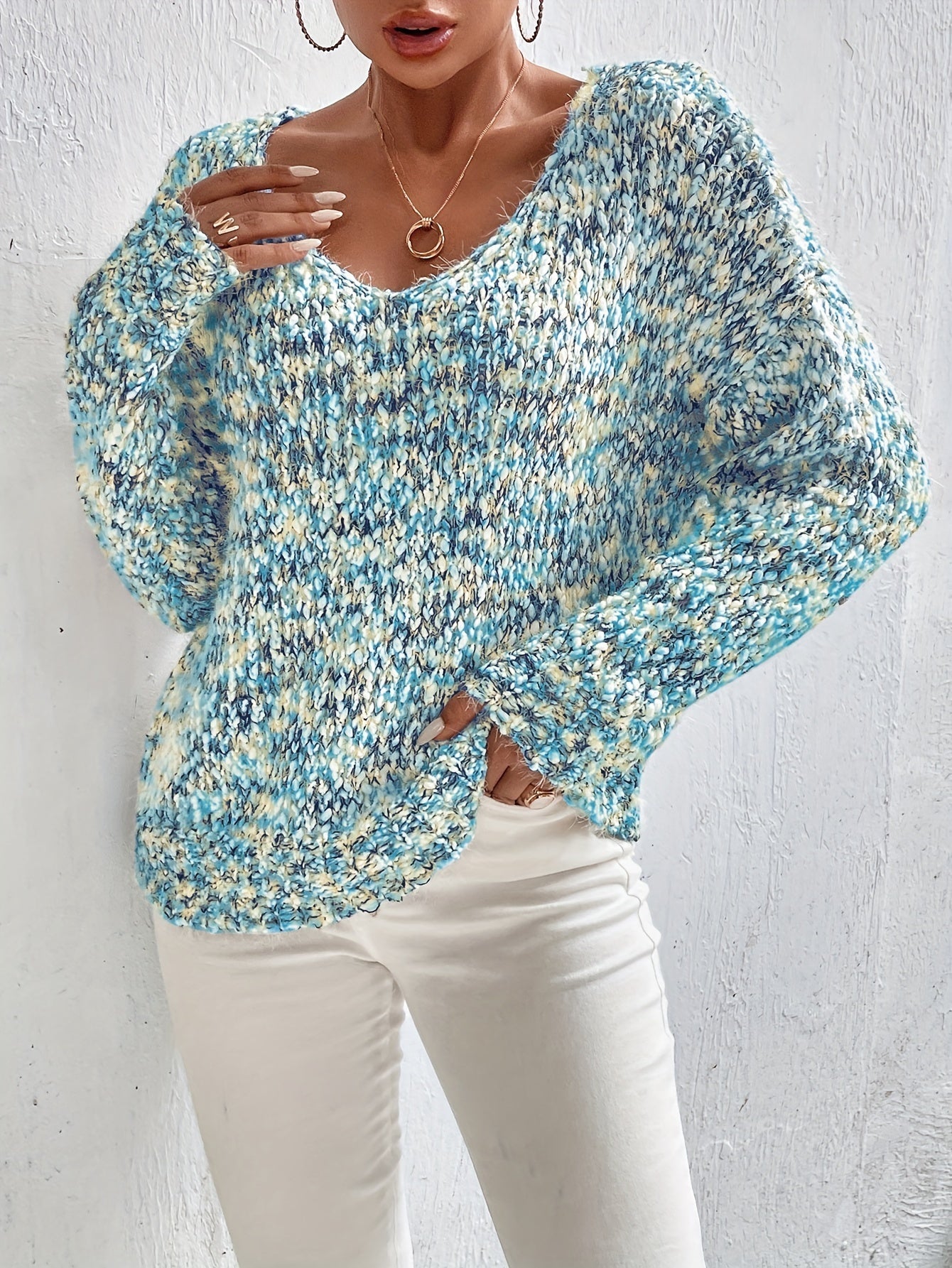 Serina™ - Lässiger Pullover mit langen Ärmeln