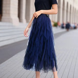 Cecil™ - Stilvoller Mesh-Layered Tutu-Rock
