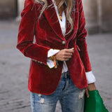 Julissa™ - Eleganter Samt-Blazer