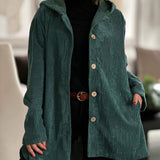 Cordia™ - Bequeme Cord-Jacke mit Kapuze