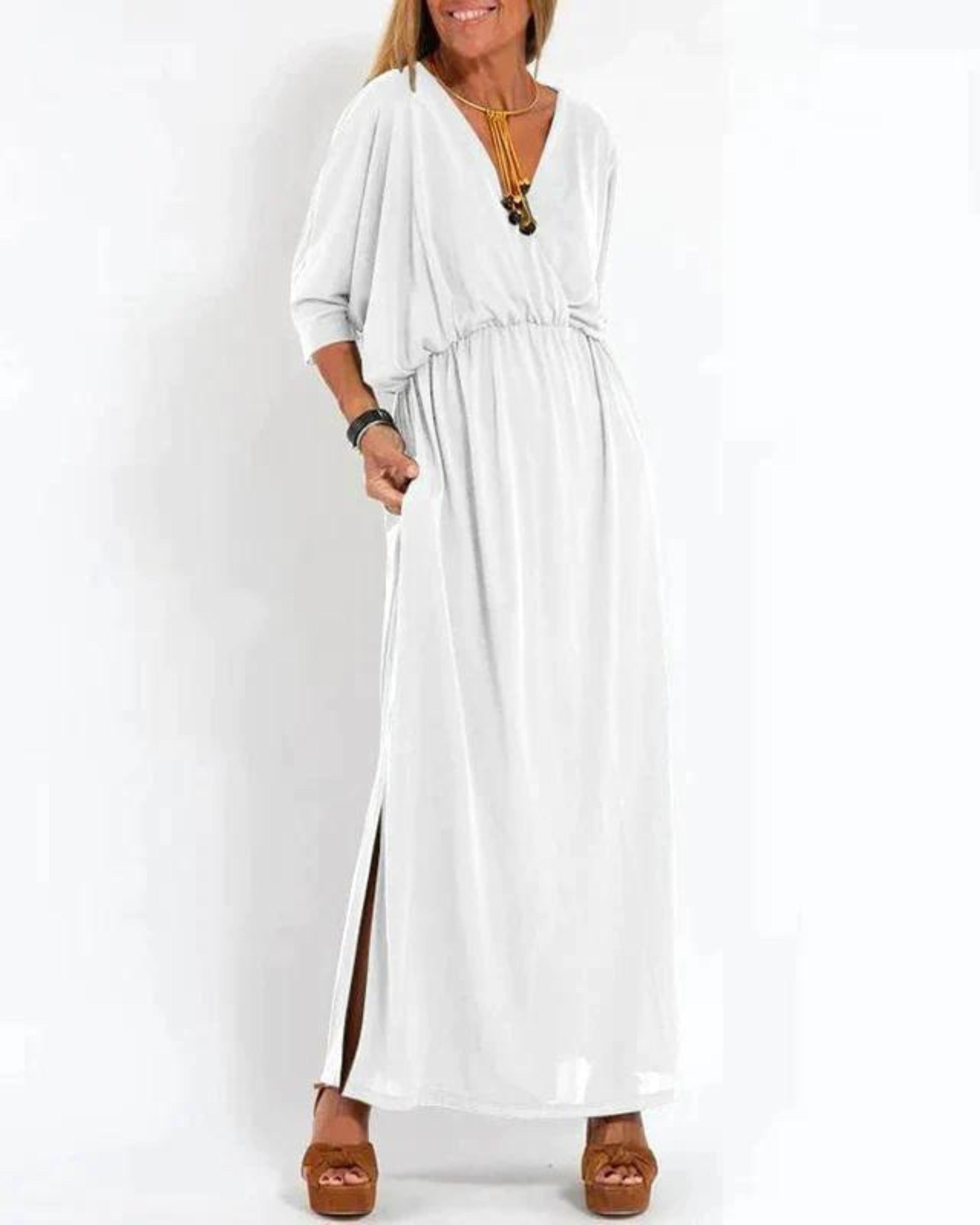 Lani™ - Langes vintage Kleid