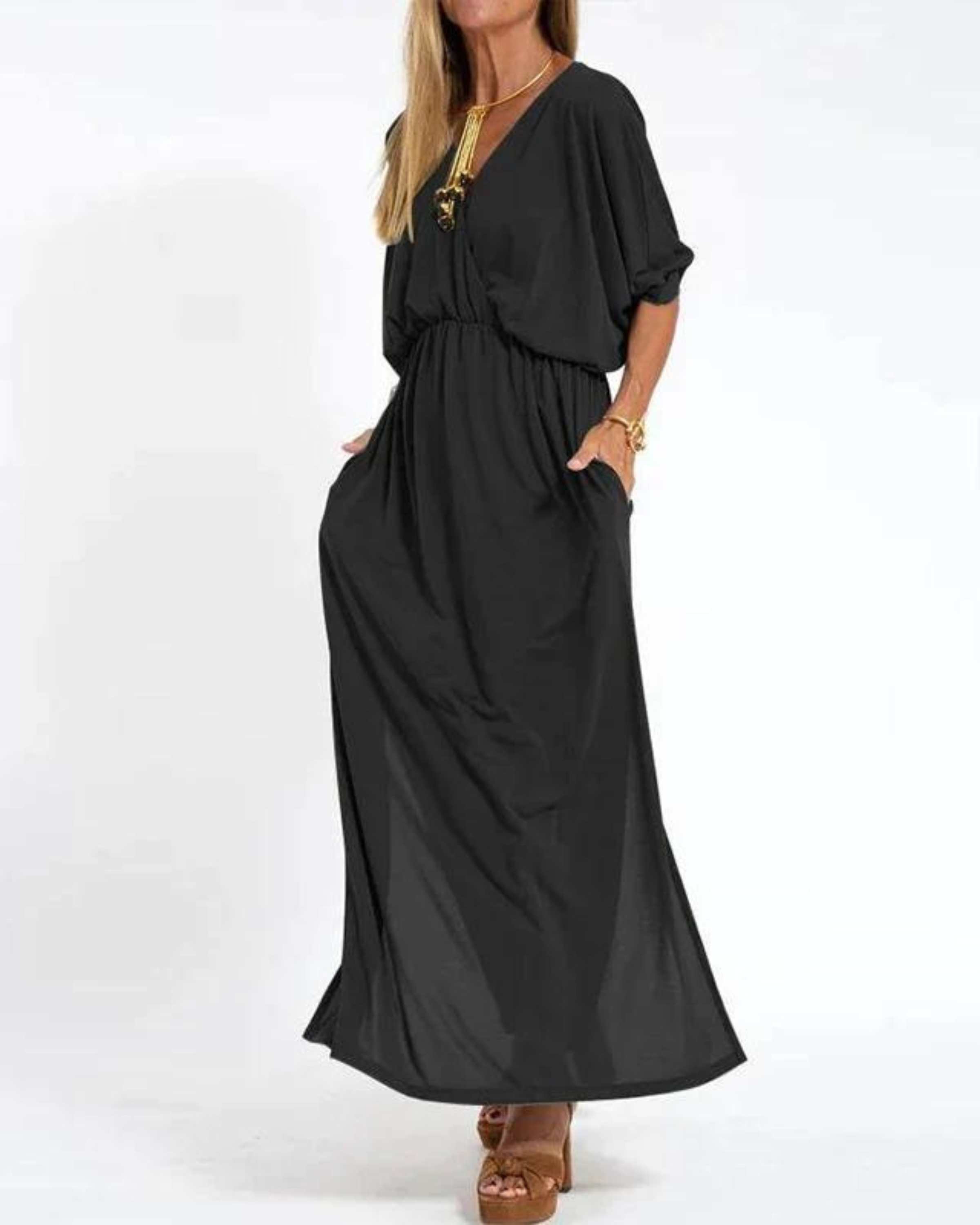 Lani™ - Langes vintage Kleid