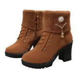 Alana™ - Chunky-Heel-Stiefel