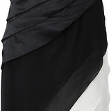Damen Ärmelloses Bodenlanges Kleid