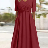 Anna™ - Wickelkleid mit kurzen Ärmeln