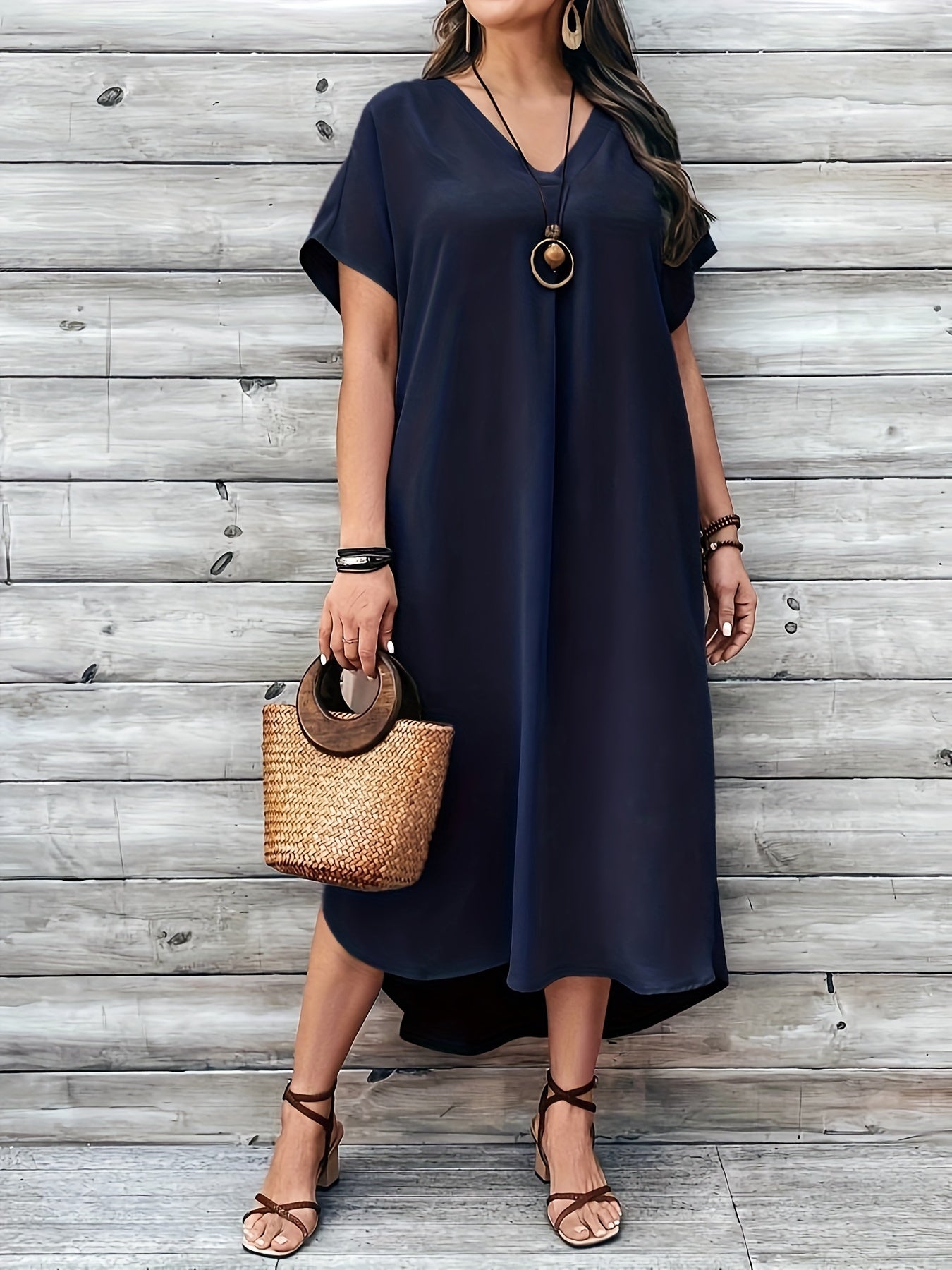 Gwendie - Fließendes Komfortkleid