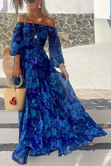 Calista | Off-Shoulder Blumenkleid