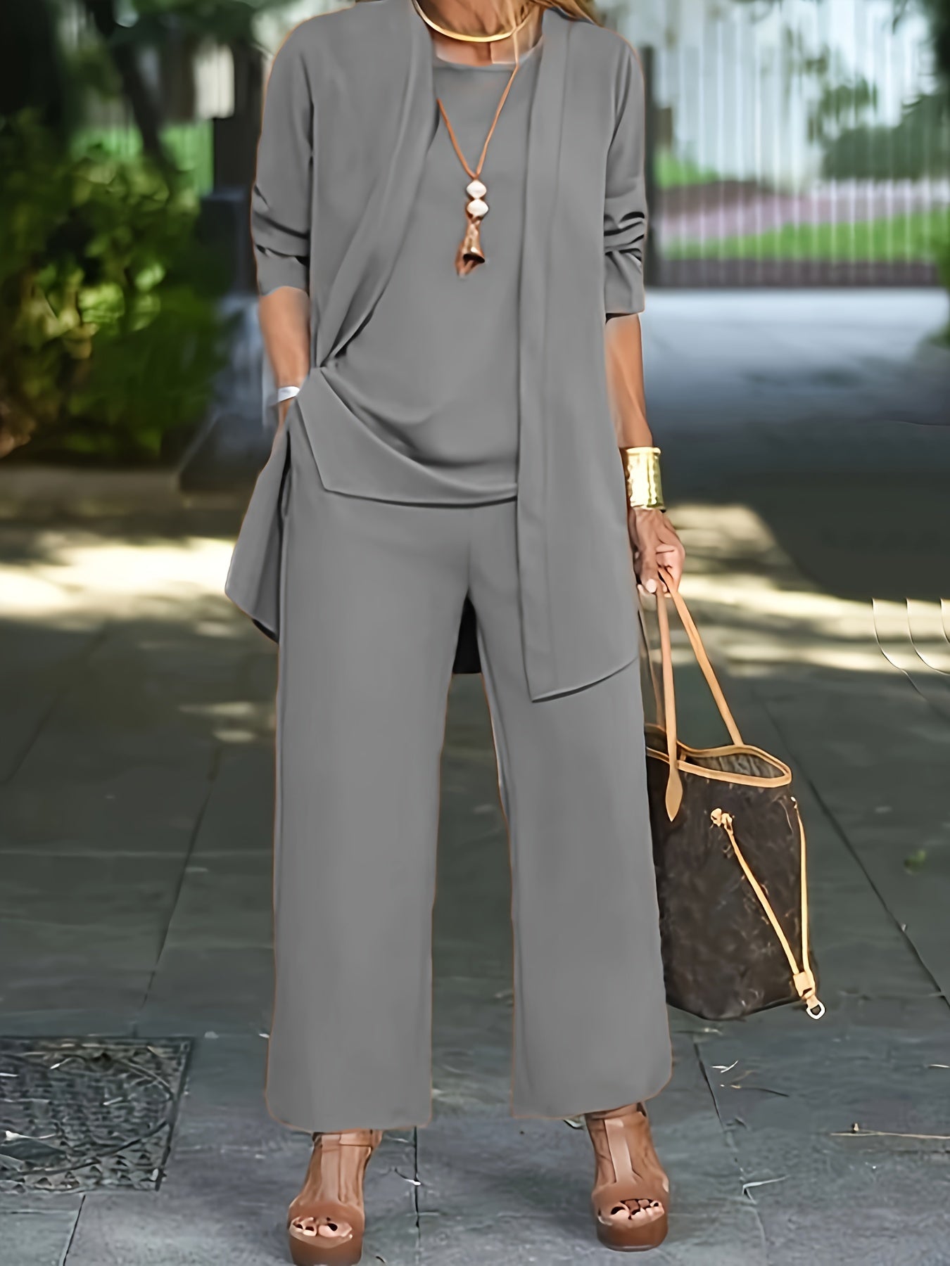 Layla™ - Stilvolles Chic Drei-Teile-Set