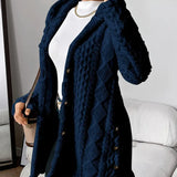 Chloe™ - Plüsch-Hoodie-Cardigan
