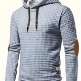 Emanuele - Männer Waffel Casual Hoodies