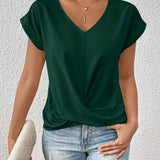 Cleo™ - Lässiges T-Shirt mit Sweetheart-Ausschnitt