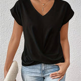 Cleo™ - Lässiges T-Shirt mit Sweetheart-Ausschnitt