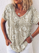 Renara™ - Bedrucktes Top mit Blumenmuster