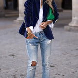 Julissa™ - Eleganter Samt-Blazer