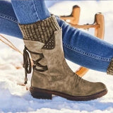 Valeria - Wasserdichte Stiefel Mit Reißverschluss An Der Wade