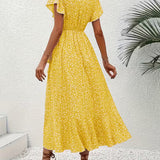 Elara | Fließendes, Bauch-umspielendes Wickelkleid