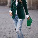 Julissa™ - Eleganter Samt-Blazer