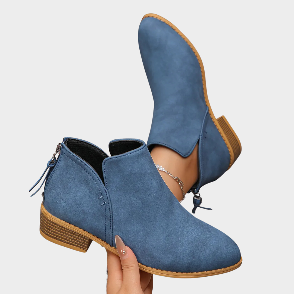 Oakley | Niedrige Absatz-Stiefeletten